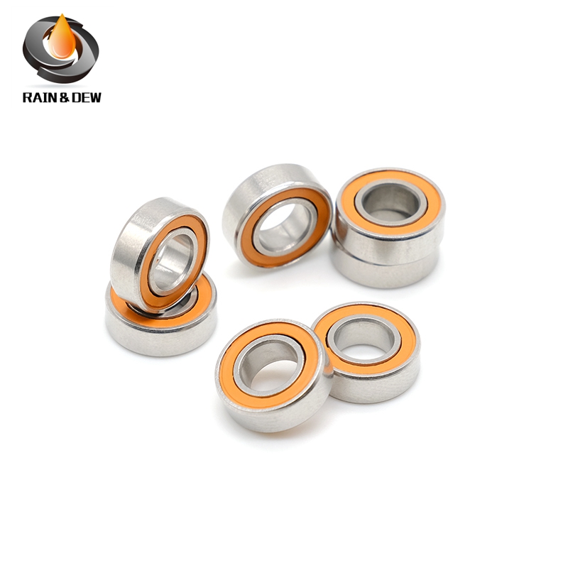 1Pcs SMR63 2RS CB ABEC-7 LD Stainless Steel Hybrid Ceramic Bearing 3X6X2.5 mm Without Grease Fast Tu