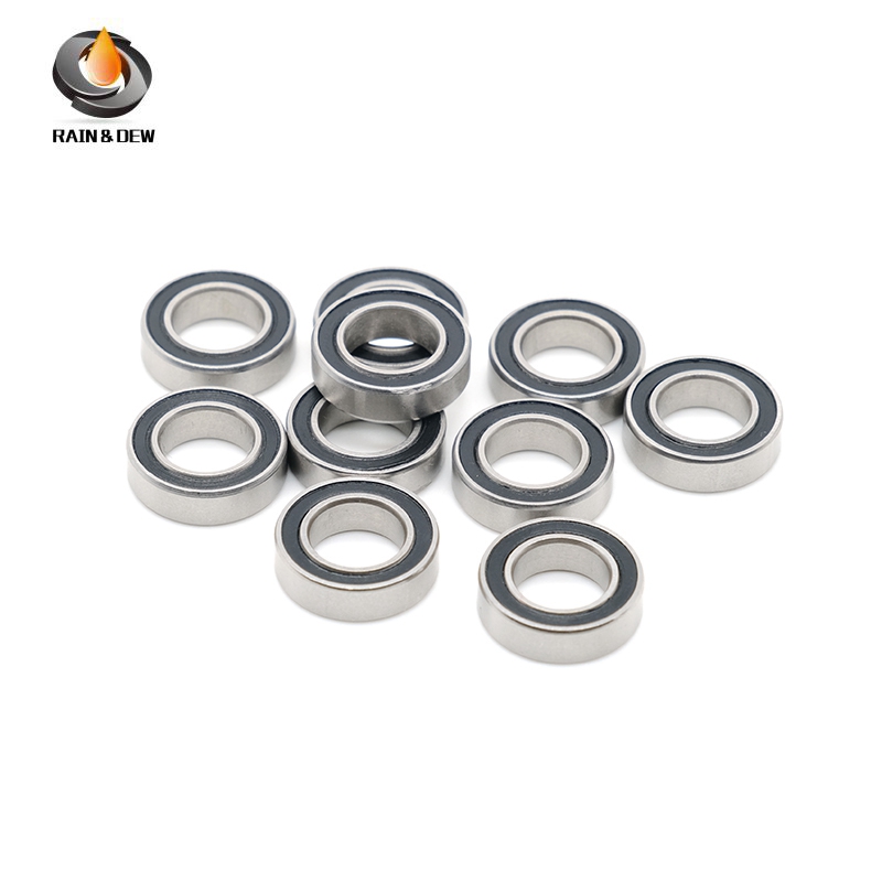 606RS Bearing ABEC-7 (10PCS) 6*17*6 mm Miniature Sealed 606-2RS Ball Bearings 606 2RS