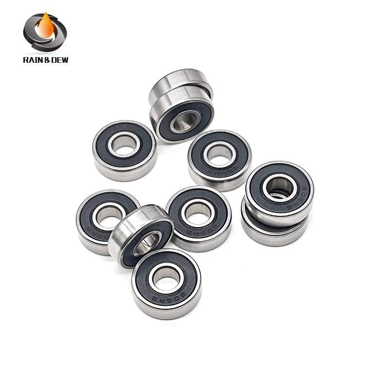8Pcs 608RS Bearing 8*22*7 mm ABEC-7 Skateboard Scooter 608 2RS Ball Bearing Miniature Skate Roller 6