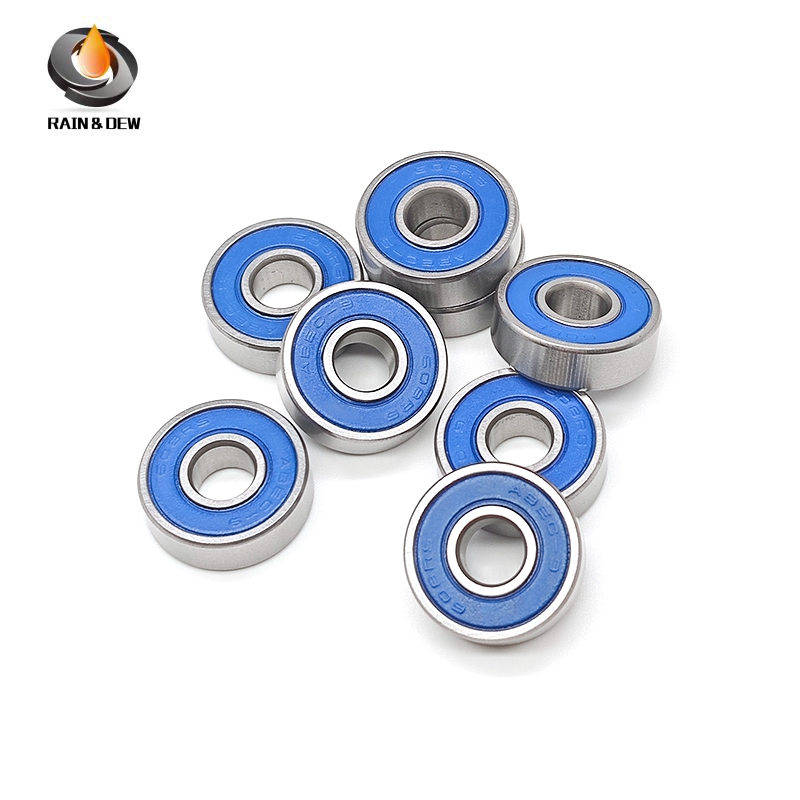 10PCS 608RS-Blue Miniature Bearing 8*22*