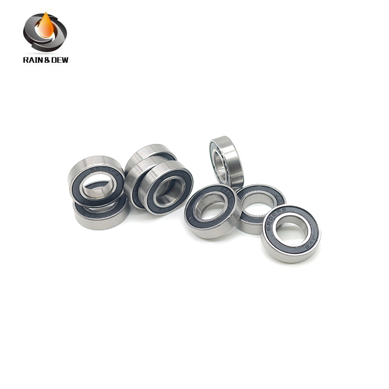 6800-2RS Bearing 10x19x5 mm ABEC-7 (6Pcs) 10 19 5 6800RS Metric Thin Section Ball Bearings For Bicyc