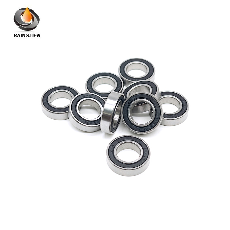 6902 2RS Bearing 15*28*7 mm 6Pcs ABEC-7 C2 Metric Thin Section 61902RS 6902 RS Ball Bearings 6902RS