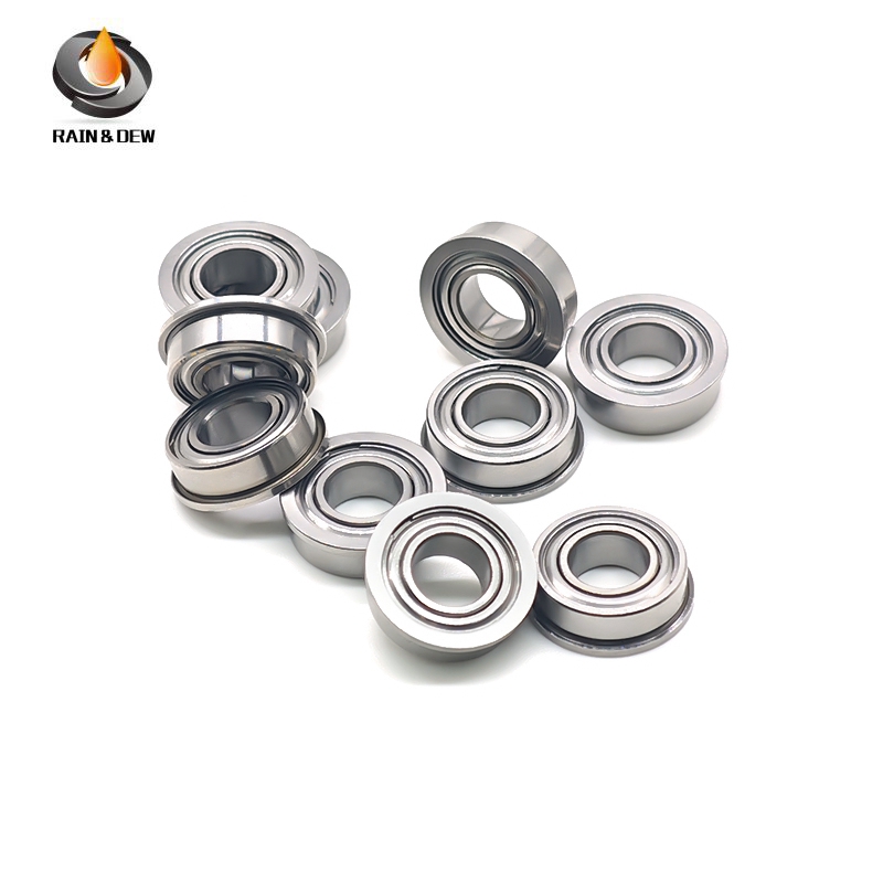 MF126ZZ Flange Bearing 6x12x4 mm ABEC-7 ( 10 PCS ) Miniature Flanged MF126 Z ZZ Ball Bearings