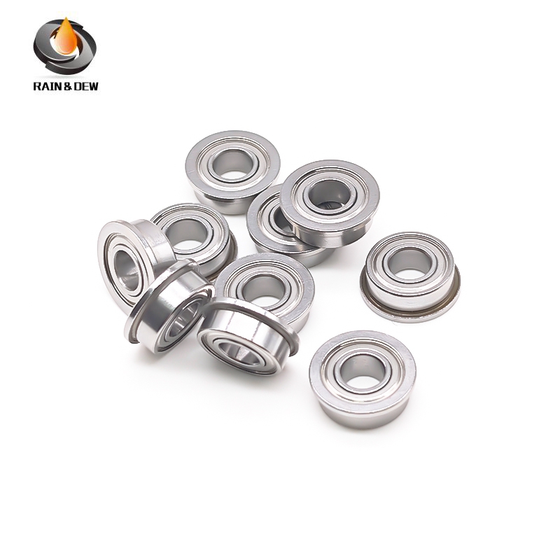 10Pcs F686ZZ 6X13X5mm Flange Ball Bearing ABEC-7 F686ZZ f686