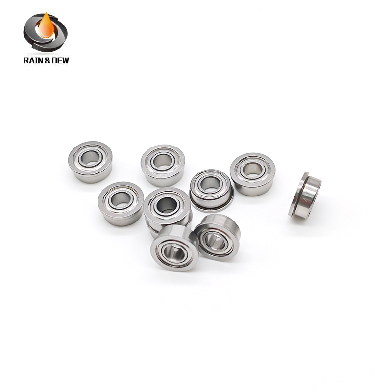 F685ZZ Flange Bearing 5x11x5 mm ABEC-7 ( 10 PCS ) Flanged F685 Z ZZ Ball Bearings