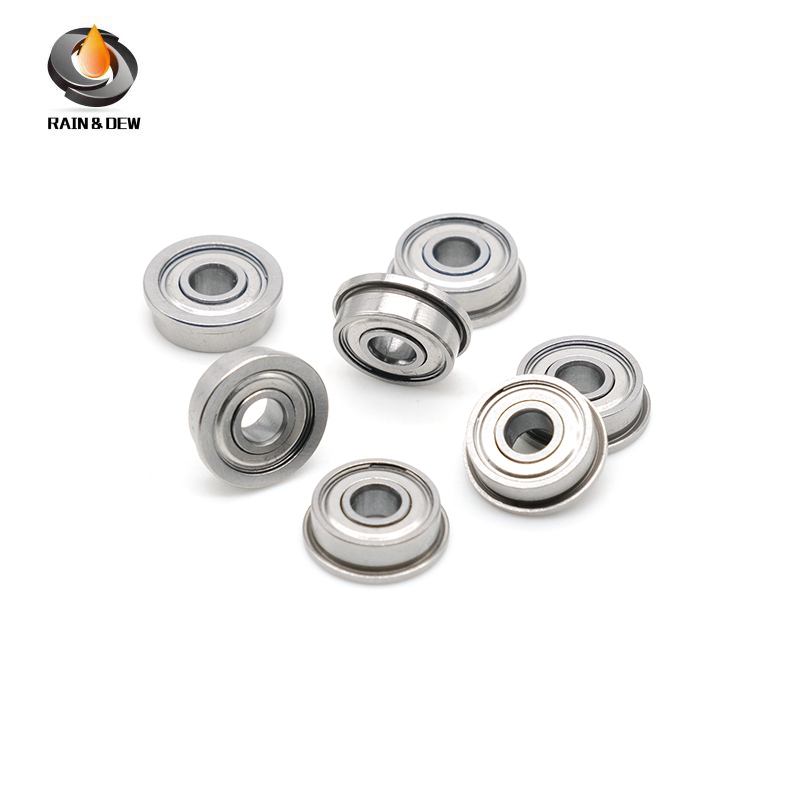 10PCS F694ZZ 4x11x4 mm ABEC-7 Skate Bearing Steel Radial Shaft Deep Groove Flange Ball Bearing