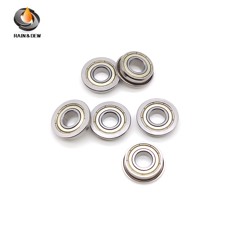 10PCS F699ZZ 9x20x6 mm Flange Bearing ABEC-7 Flanged F699 Z ZZ Ball Bearings F619/9ZZ