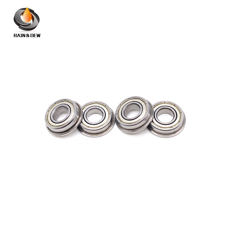 F6903ZZ Flange Bearing 17x30x7 mm 4PC Double Shielded Deep Groove Flanged F6903 Z ZZ Ball Bearings F