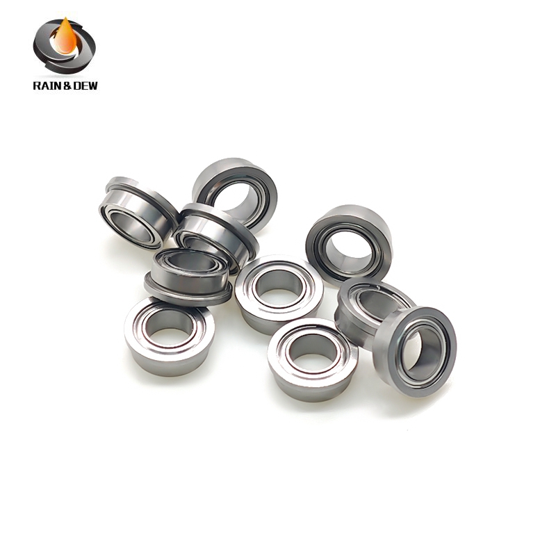 FR166ZZ Flange Bearing 4.7625*9.525*3.175 mm 10 PCS Inch Flanged FR166 Z ZZ Ball Bearings