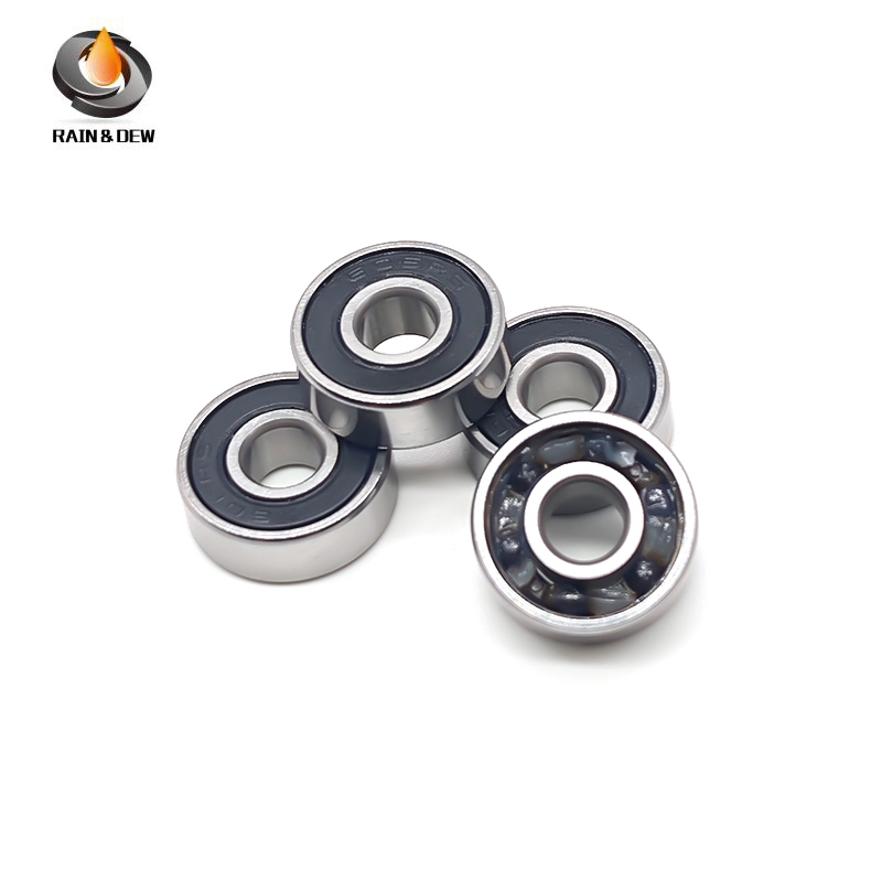 5PCS 606RS CB 6x17x6 mm Hybrid Ceramic Si3N4 Ball Bearing Bicycle Bottom Brackets & Spares Rear 