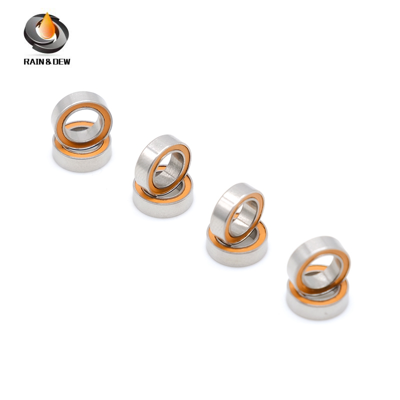 1Pcs 5x8x2.5 SMR85 2RS CB A7 ABEC 7 stainless steel hybrid ceramic bearing Without Grease Fast Turni