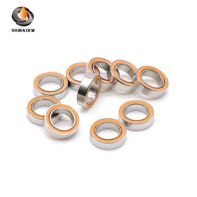 1Pcs SMR117 2RS CB ABEC7 7x11x3 SMR117 ABEC7 Stainless steel hybrid ceramic ball bearing MR117 Witho