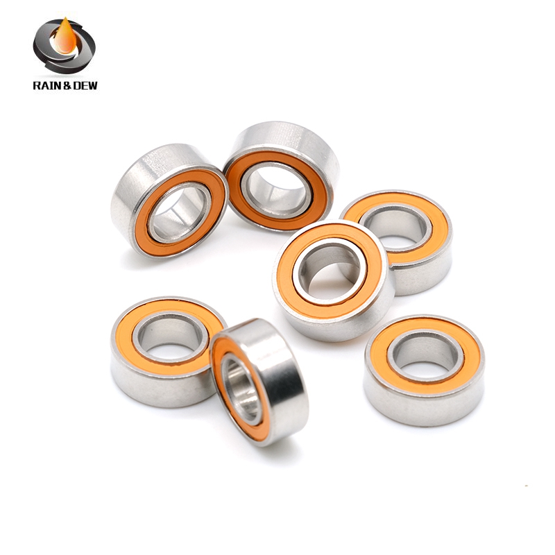 1Pcs S687 2RS CB ABEC7 7x14x5 mm Stainle