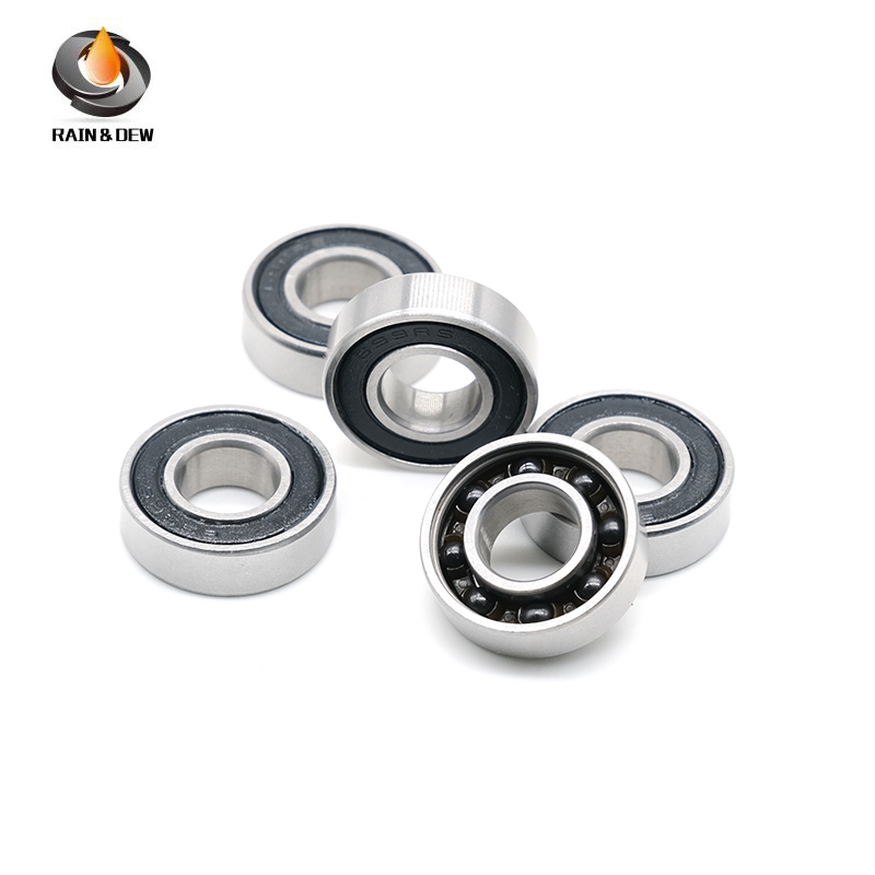696 Hybrid Ceramic Bearing 6*15*5 mm ABEC-7 ( 1 PC) Industry Motor Spindle 696RS CB Hybrids Si3N4 Ba