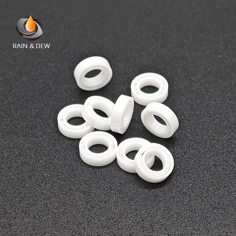 1Pcs 4x7x2 MR74W2 Full Ceramic Bearing ABEC-9 MR74 Full Ceramic ZrO2 Ball Bearing