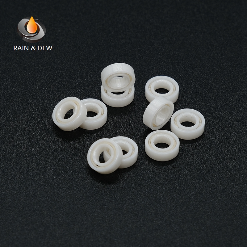 1Pcs MR63W2 CE full Ceramic bearing 6x3x2 mm Zirconia ZrO2 Ceramic ball bearing MR63 MR74 MR84 MR85 