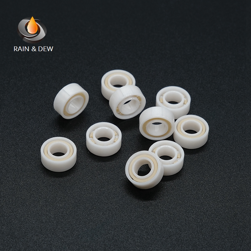 1Pcs MR105CE full Ceramic bearing 5X10X4 mm Zirconia ZrO2 Ceramic ball bearing MR63 MR74 MR84 MR85 M