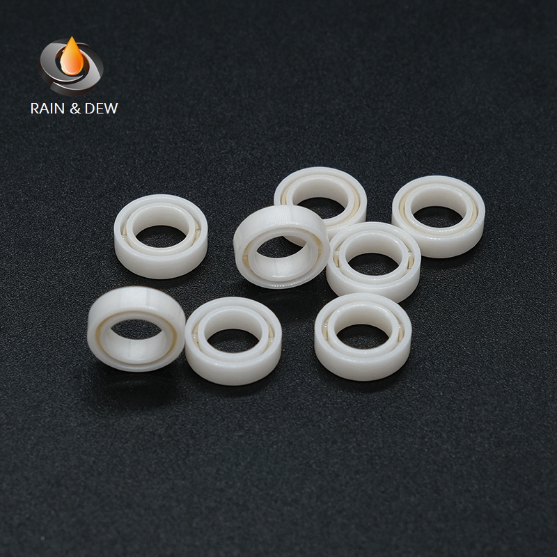 1Pcs MR106CE full Ceramic bearing 6X10X3 mm Zirconia ZrO2 Ceramic ball bearing MR63 MR74 MR84 MR85 M