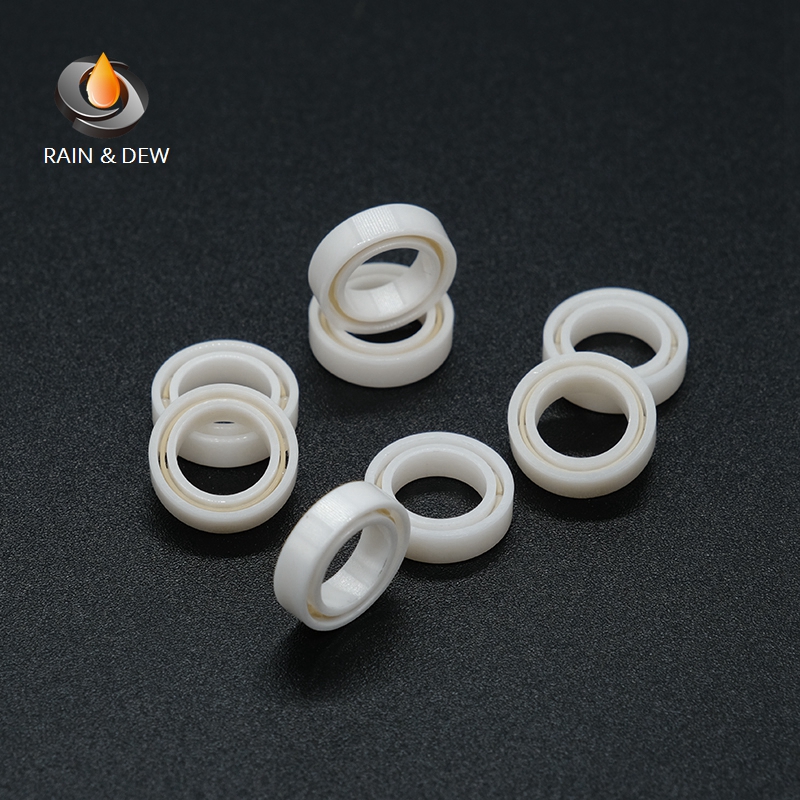 1Pcs MR117CE full Ceramic bearing 7X11X3 mm Zirconia ZrO2 Ceramic ball bearing MR63 MR74 MR84 MR85 M