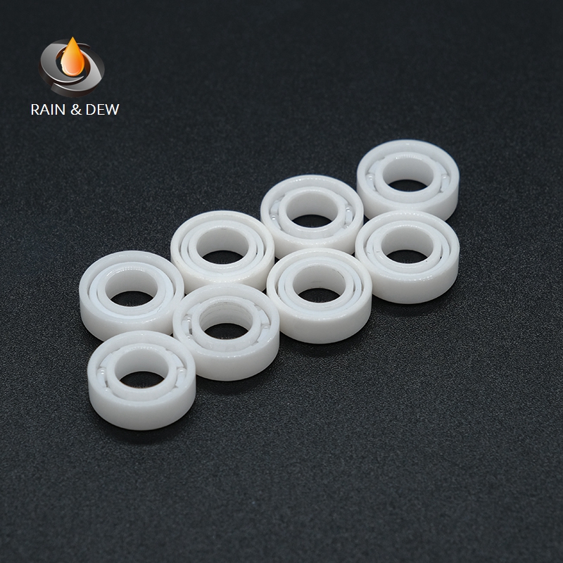 1Pcs MR126CE full Ceramic bearing 6X12X4 mm Zirconia ZrO2 Ceramic ball bearing MR63 MR74 MR84 MR85 M