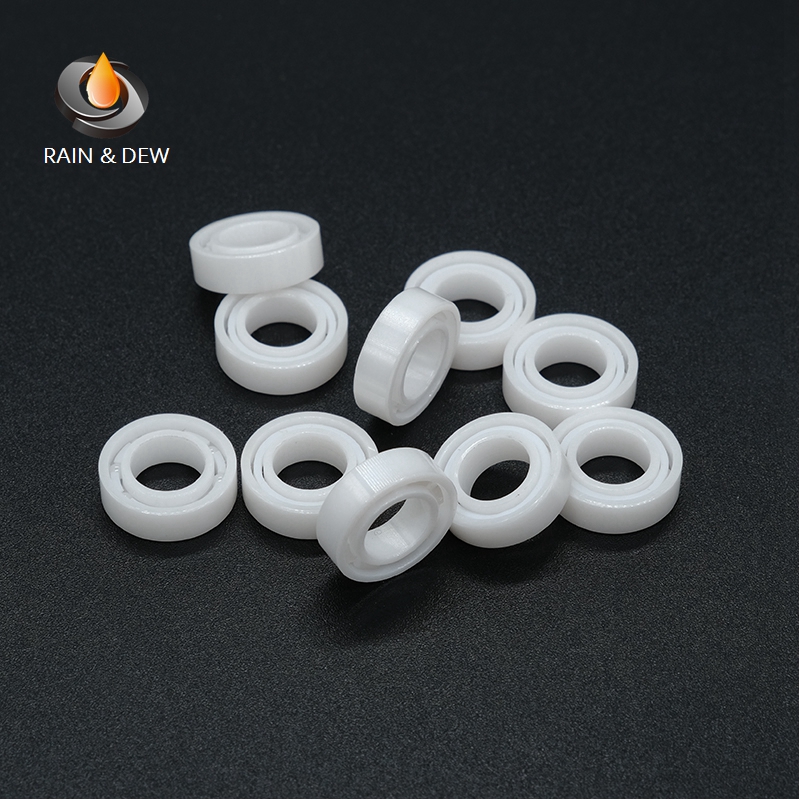 1Pcs MR137CE full Ceramic bearing  7*13*4 mm Zirconia ZrO2 Ceramic ball bearing MR63 MR74 MR84 MR85 