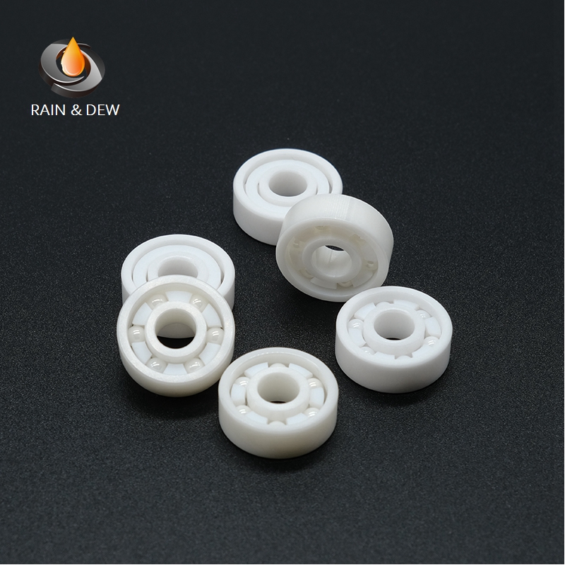 4Pcs 606CE 6X17X6 mm Full Ceramic Bearing ABEC-9 606 Anti-rust bearing