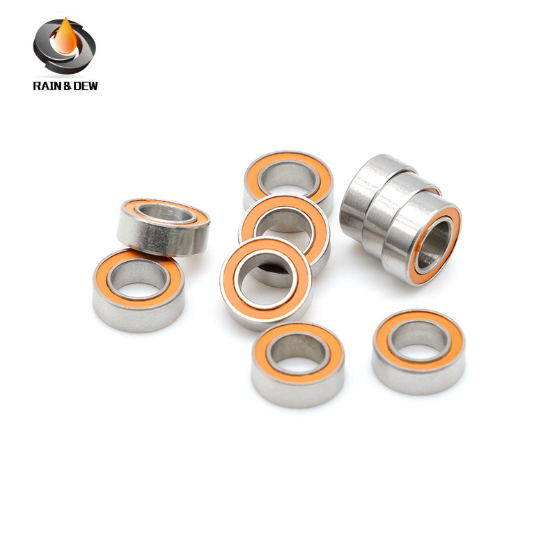 10Pcs SMR74-2RS SMR74 RS 4x7x2.5 mm ABEC