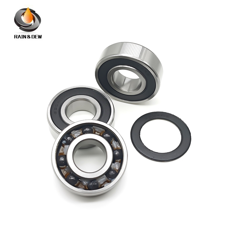 1PCS 6205RS CB Hybrid Ceramic Bearing 25X52X15 mm ABEC-7 6801 6802 6803 6804 6806 6900 6901 6902 690