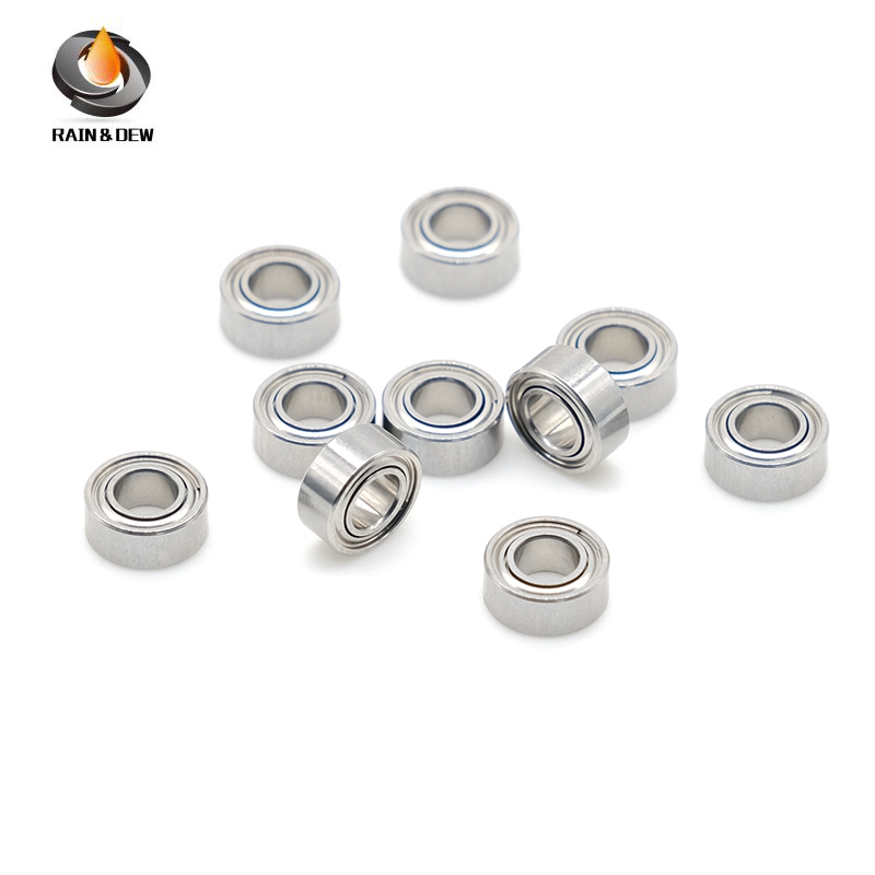 10PCS OPEN Bearing 3X6X2mm SMR63W2 ABEC-7 Stainless Steel Ball Bearing
