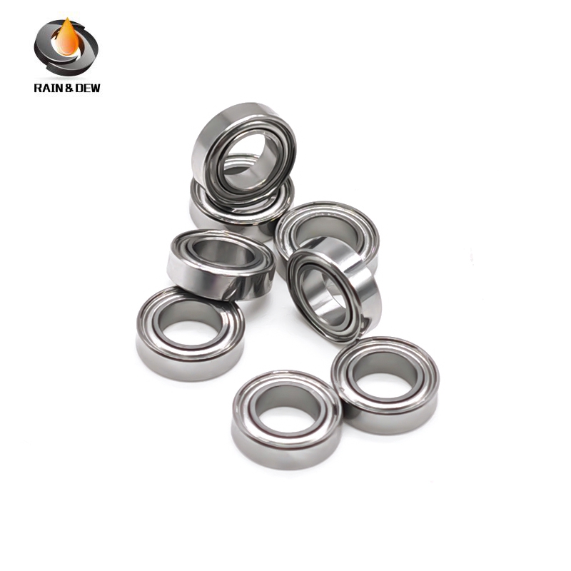 10PCS SMR74ZZW2 4X7X2 mm Bearing ABEC-7 Stainless Steel Ball Bearing Miniature MR74ZZ