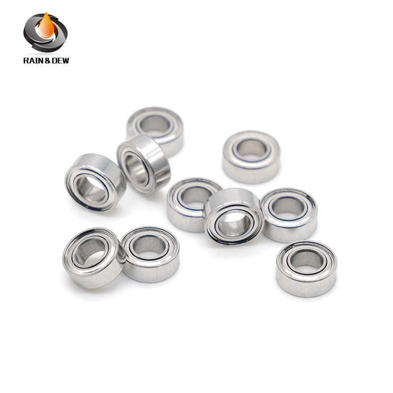 10pcs SMR84 ZZ SMR84ZZ L-840ZZ P5 ABEC7 440C stainless steel deep groove ball bearing 4x8x3 mm minia