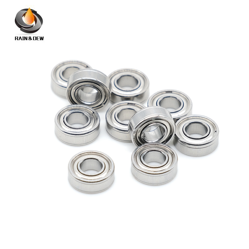 10PCS Stainless Steel SMR115ZZ ABEC-9 Ball Bearing 5x11x4 mm Ball Bearing MR115ZZ 440C Material