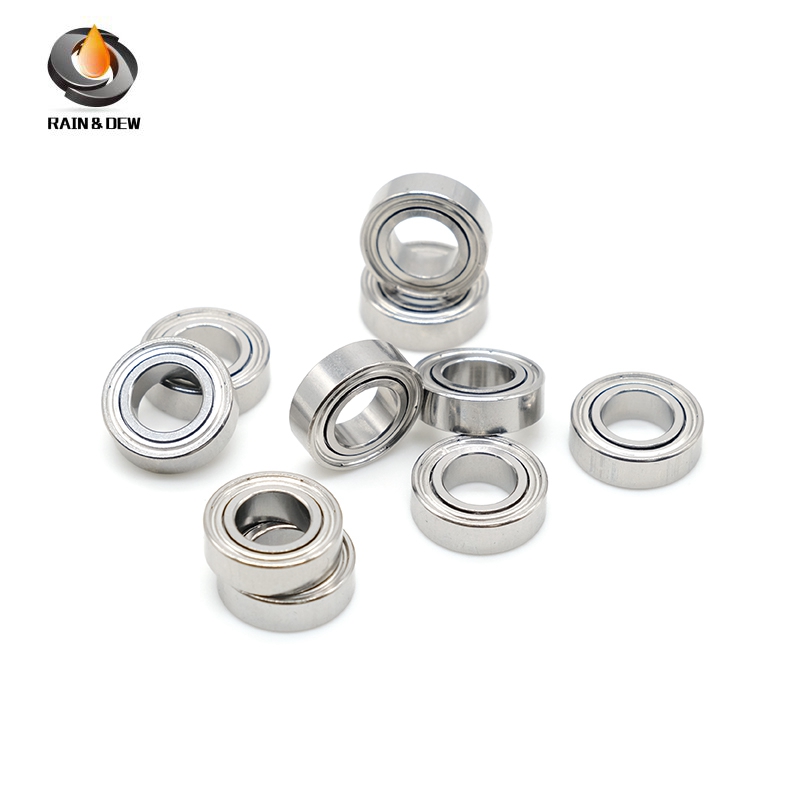 10PCS Stainless Steel SMR137ZZ Bearing 7*13*4 mm ABEC-7 Ball Bearings Shielded SMR137Z SMR137 Z ZZ