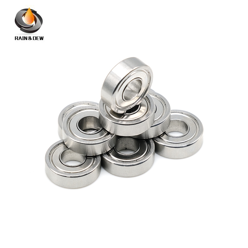 10PCS S697ZZ  7X17X5 mm Bearing ABEC-9 440C Roller Stainless Steel Ball Bearings SMR74ZZ SMR103ZZ SM