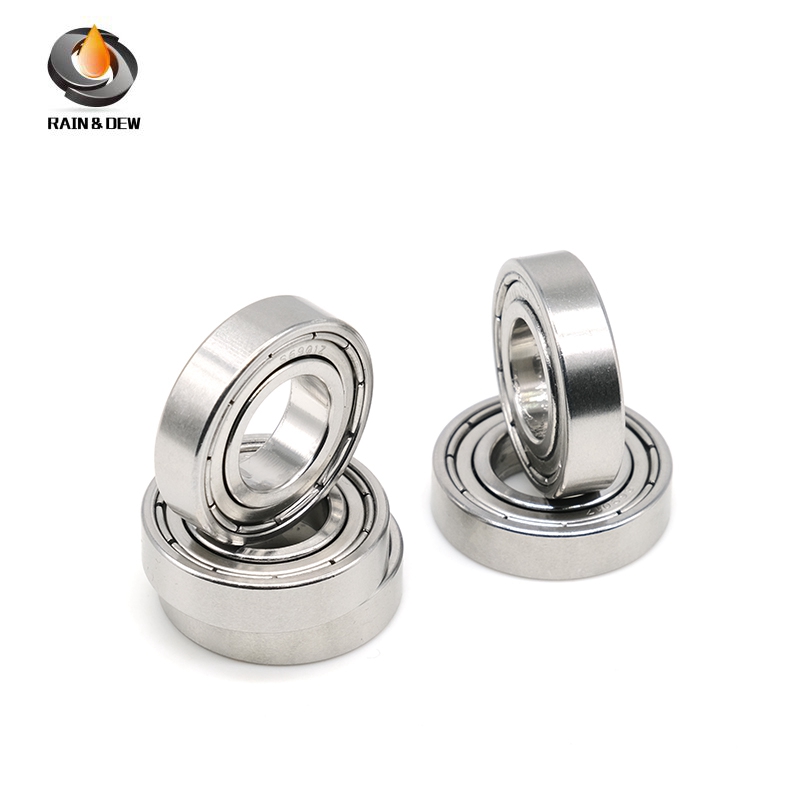 (10PCS) S6901ZZ 12x24x6 mm Stainless Steel Ball Bearings ABEC-9 Contains S623~S627ZZ S635~S6901ZZ SM
