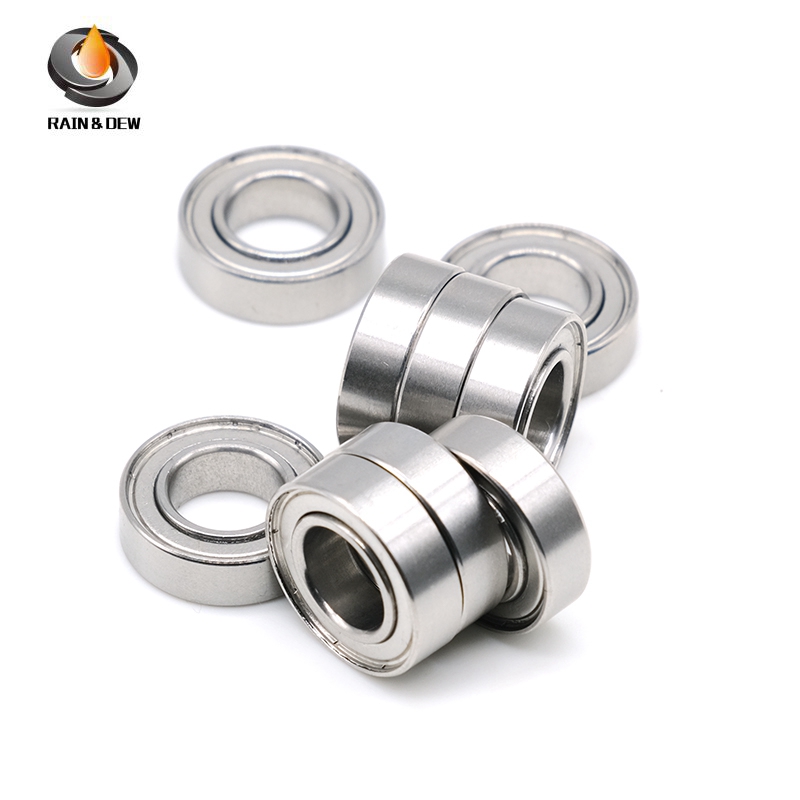 10Pcs S6701ZZ 12x18x4mm Stainless Steel Bearing 6701ZZ Bearing ABEC-7 Thin Section 6701 Z ZZ Ball Be