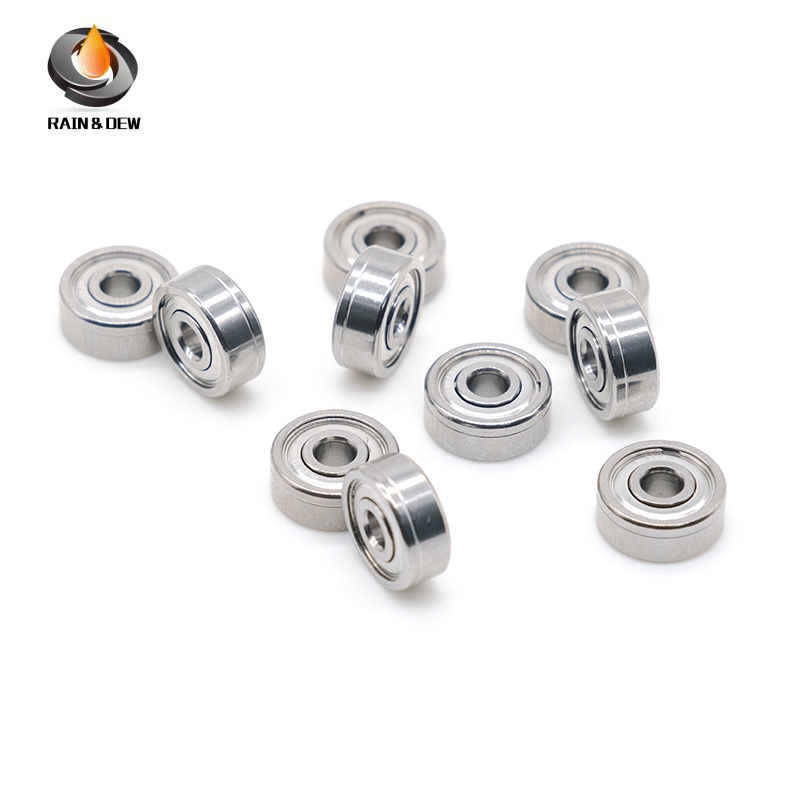 10PCS S627ZZ 7x22x7mm Stainless Steel Ball Bearings S627 ZZ