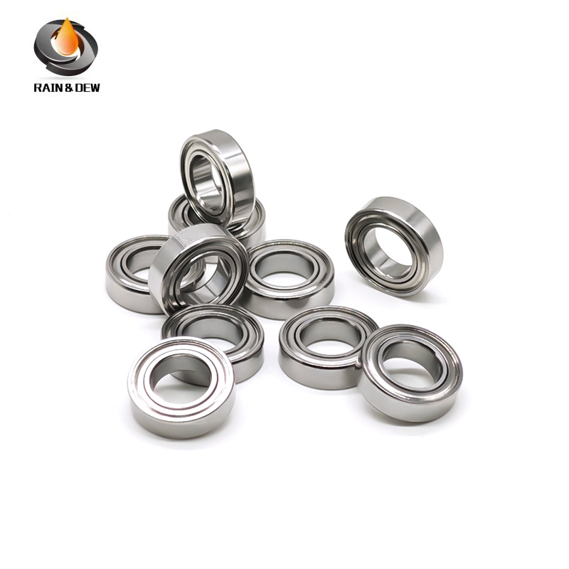 10Pcs S61810ZZ(S6180ZZ) 10X18X5 mm Stainless Steel Bearing ABEC-7 Corrosion Resistant Bearing S6180Z