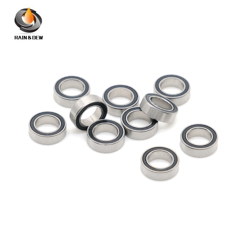 10pcs ABEC-7 SMR74-2RS SMR74 2RS 4x7x2.5 mm Stainless Steel bearing fishing reel bearings 4*7*2.5