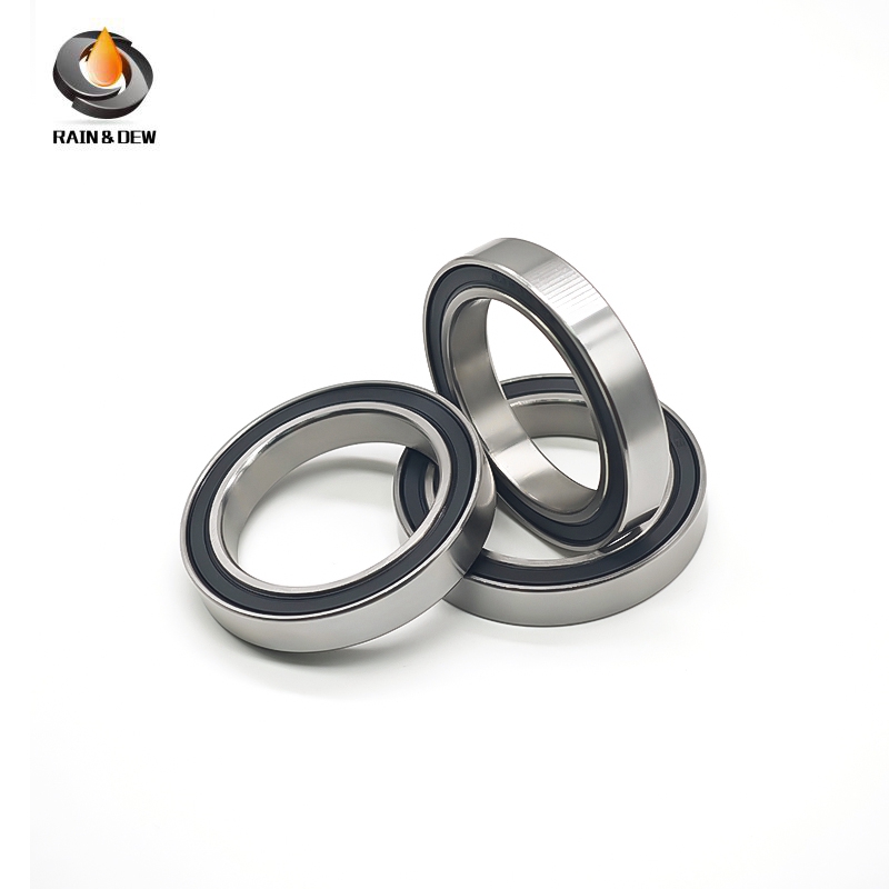 5PCS Stainless Steel S6806RS ABEC-9 Ball Bearing 30x42x7 mm Deep Groove Ball Bearing 6806 S6806 2RS 