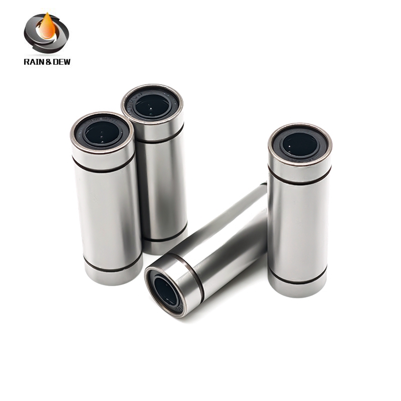 4PCS LM10LUU 10X19X55 mm Linear Motion Bearings ABEC-7 Long Type Linear Bearings