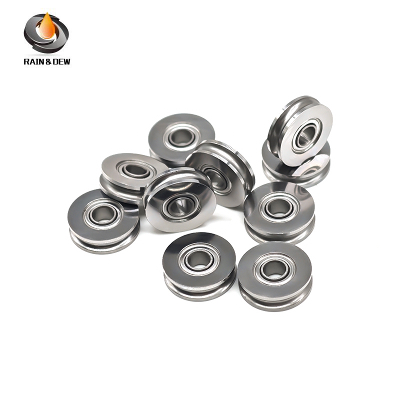 1PCS V/U Groove Guide Pulley Sheave Seal