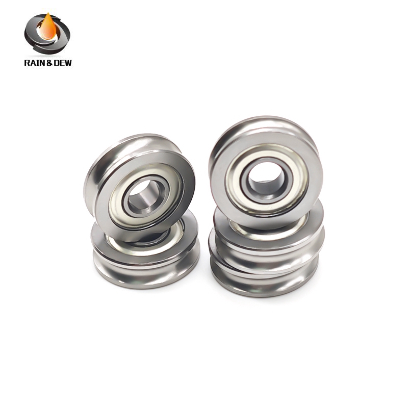 10PCS/LOT 604UU 4X13X4 mm U Grove Ball B