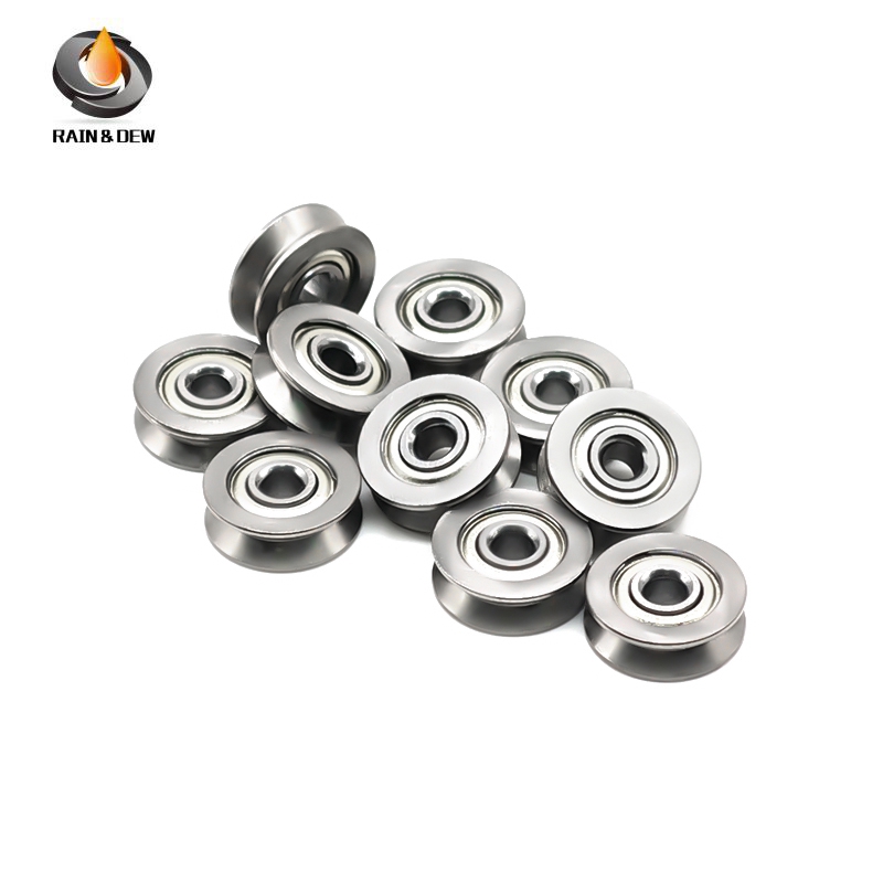 4PCS V623ZZ 3X12X4 mm Roller Bearing Gui