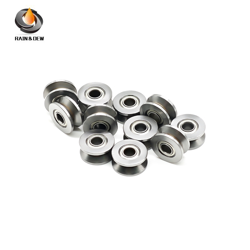 5PCS V624ZZ 4x13x6 mm Steel V Groove Bea