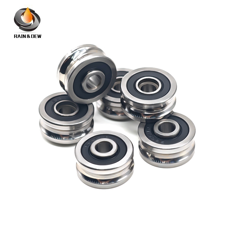 1PCS SG66 6x22x10/11 U Goove Bearings