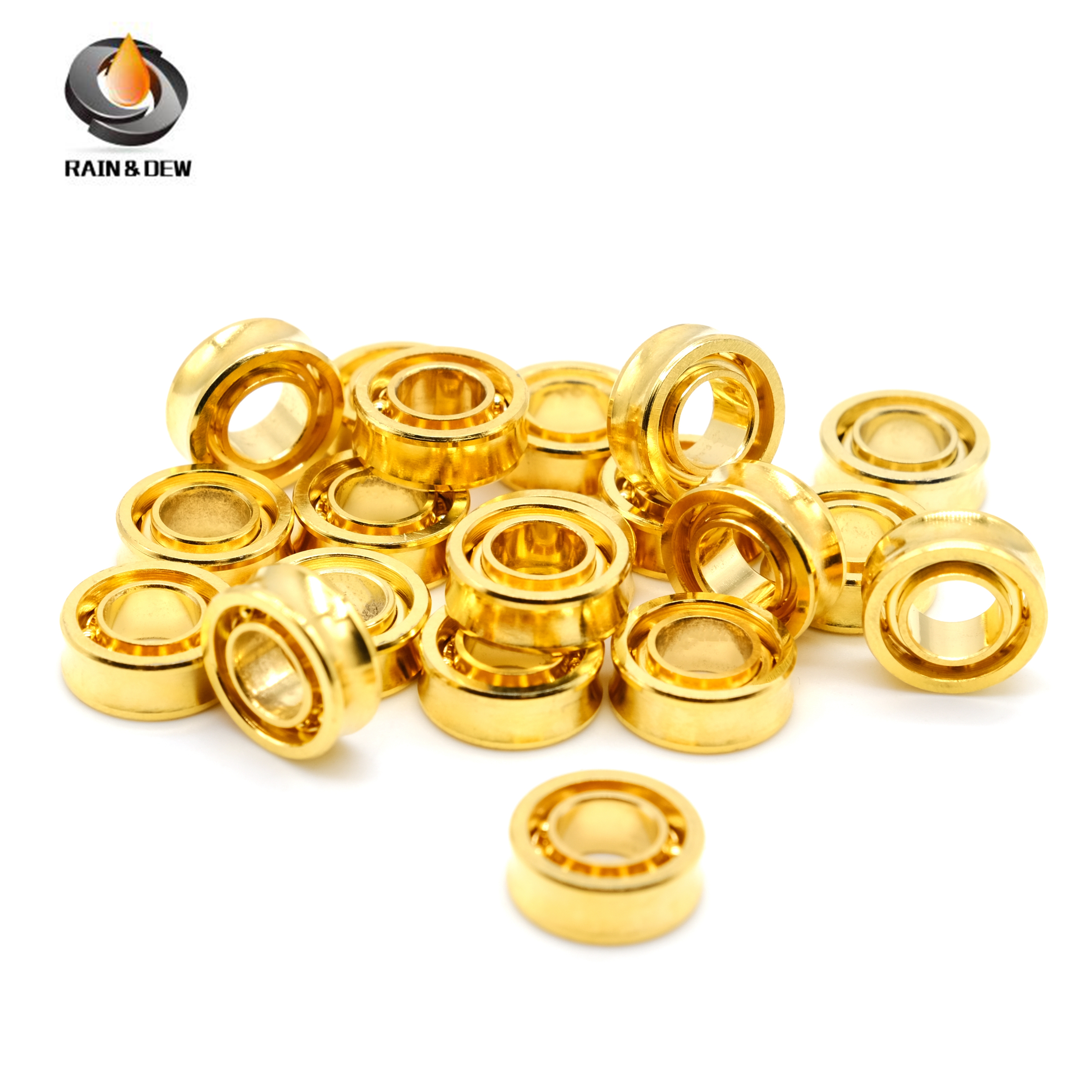 5Pcs R188 Golden Yoyo Bearing UR188 Fing