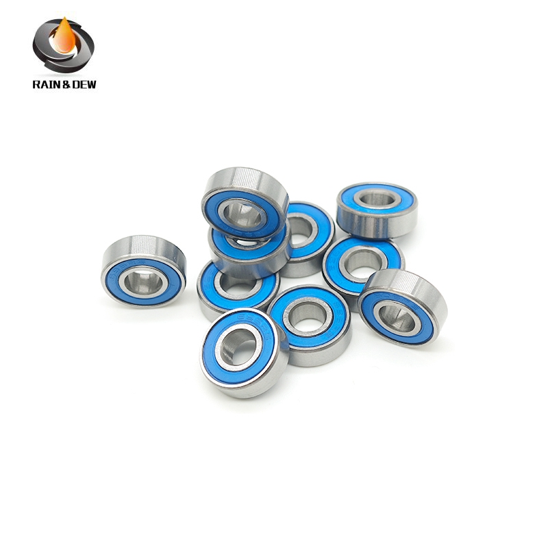 10PCS 698RS-Blue  8X19X6 mm Bearing ABEC