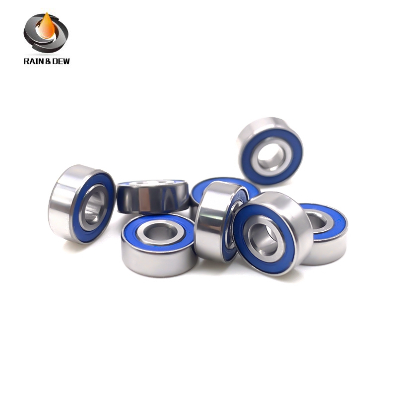 10PCS MR83RS-Blue  3x8x3 mm Bearing ABEC-7 Miniature Ball Bearings Blue Sealed Bearing 608RS 6701RS 