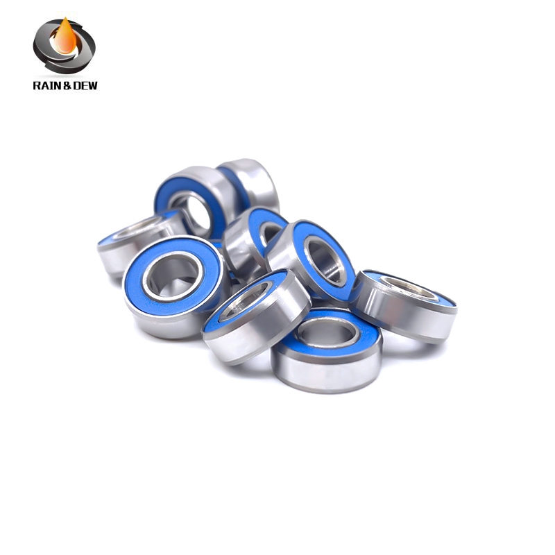 10PCS MR115RS-Blue 5X11X4 mm Bearing ABEC-7 Miniature Ball Bearings Blue Sealed Bearing 608RS 6701RS
